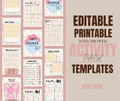 20+ Baby Shower Activity Bundle | Printable | Editable | Instant Download